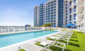 Upscale Two Bedroom Suite with Pool & Near the Beach